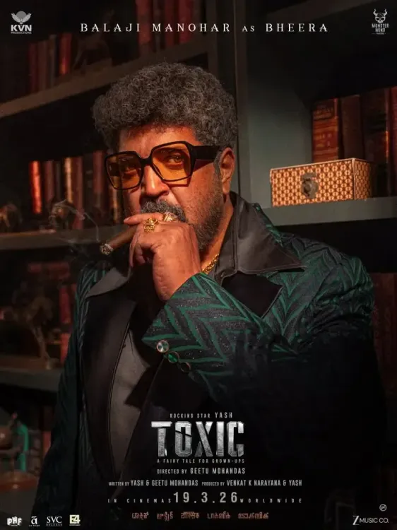 First Look of Balaji Manohar as Bheera Unveiled in Yash’s 'Toxic'!