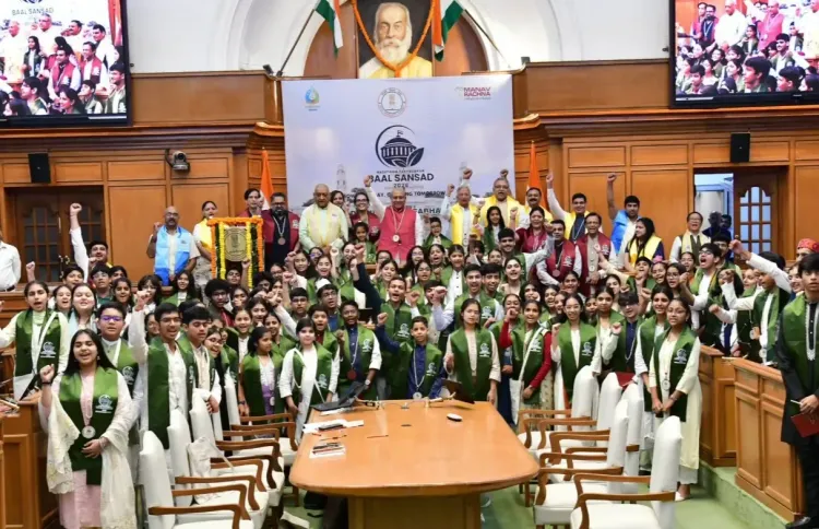 Rashtriya Paryavaran Baal Sansad: Children debate climate, pollution at Delhi Assembly