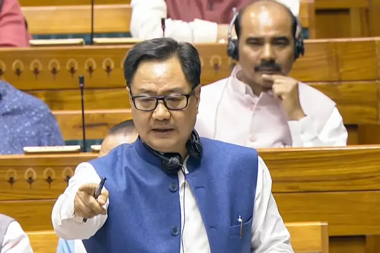 Rijiju Defends Himself Against Gogoi's 'Interrupter' Allegation