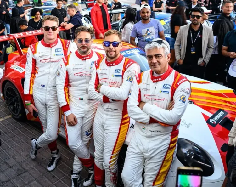 Sivakarthikeyan Praises Ajith Kumar's Inspiring Passion Ahead of 24H Dubai Race