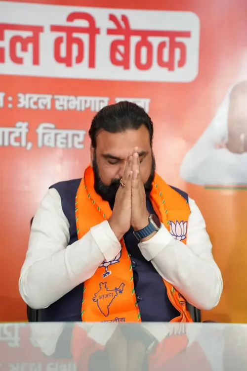 Samrat Choudhary Commends Nitish Kumar's Leadership as New BJP Legislative Party Head