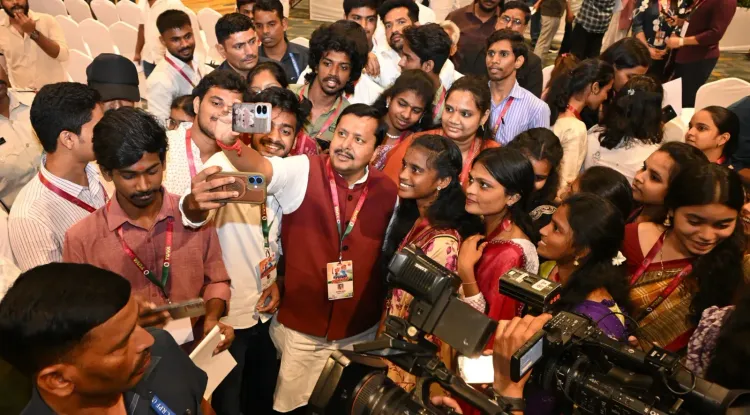 BJP chief Nitin Nabin urges Visakhapatnam youth to choose creation over criticism