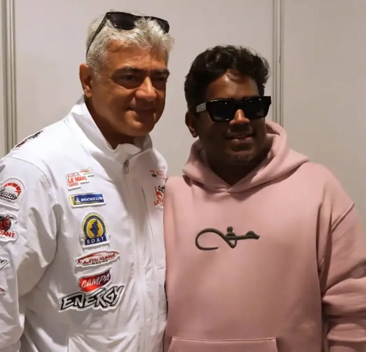 Did Yuvan Shankar Raja Meet Ajith at Dubai Autodrome?