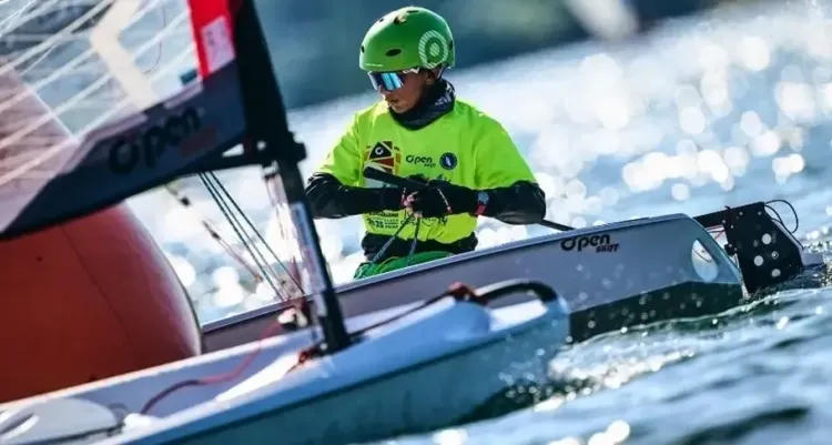 Zahaan Hemrajani wins fourth O'pen Skiff U17 National title, drops only one race