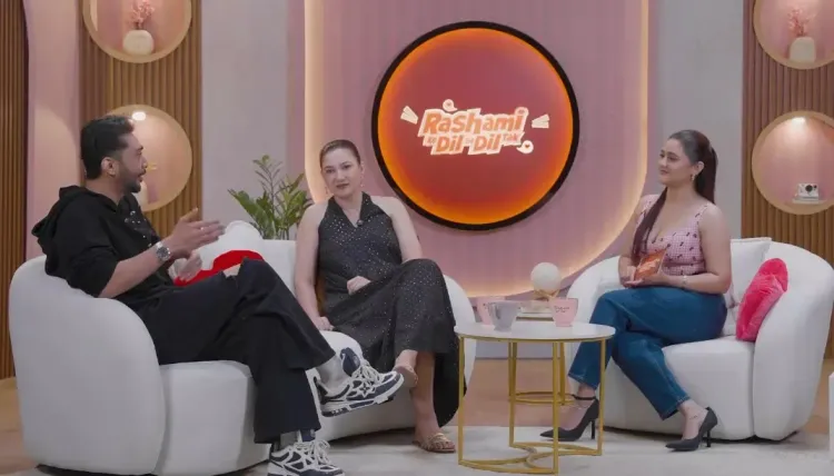 क्या गौहर खान ने रश्मि देसाई के टॉक शो में पुरुषों पर विश्वास न करने का खुलासा किया?