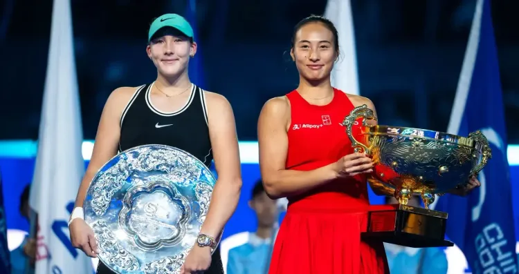 Zheng Qinwen, Andreeva withdraw from Wuhan Open after Beijing final