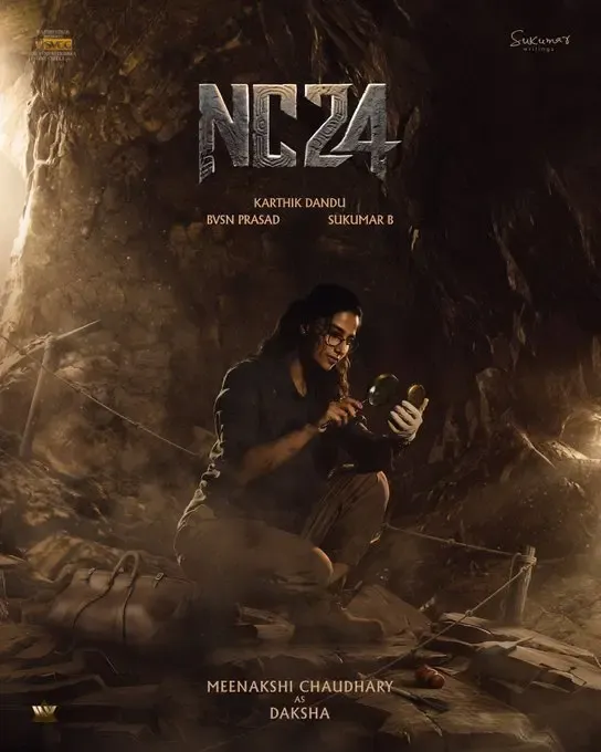 Did Meenakshi Chaudhary Just Unveil Daksha in Naga Chaitanya's #NC24?