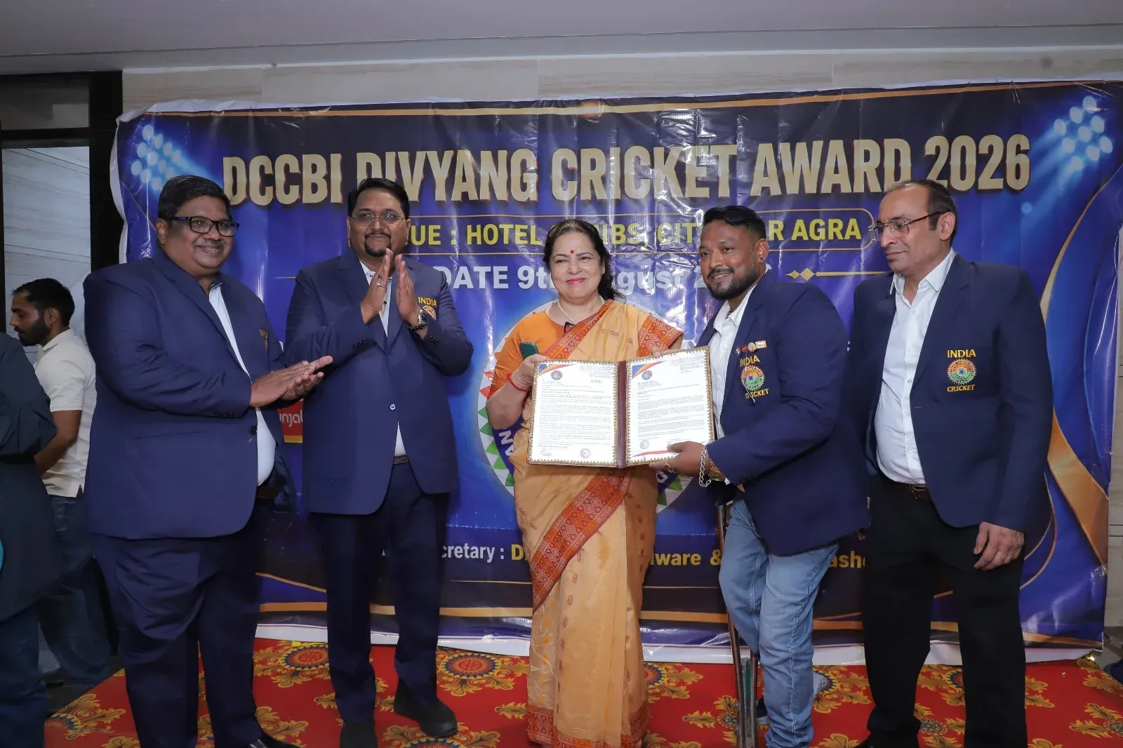 Meenakshi Lekhi named Chairperson of Divyang Cricket Control Board of India