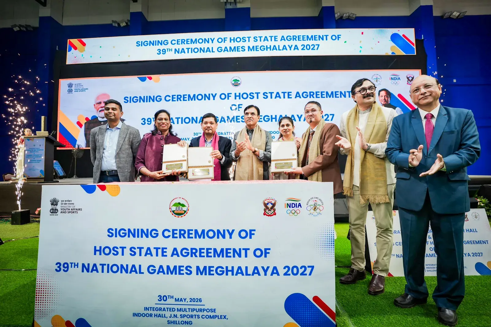 Meghalaya to host 39th National Games 2027: CM Sangma signs Host State Agreement