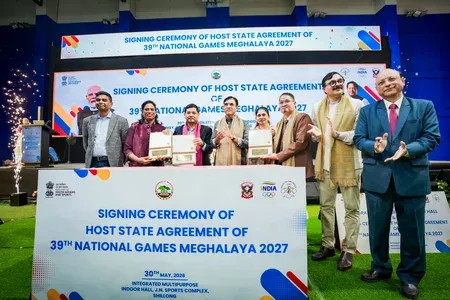Meghalaya to host 39th National Games 2027: CM Sangma signs Host State Agreement