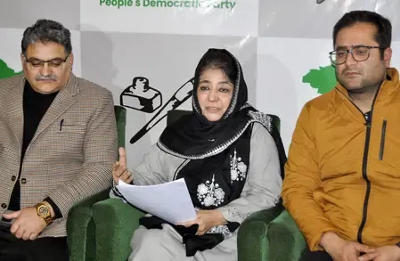 Mehbooba Mufti Critiques Indian Government's Inaction on US-Israel Assaults on Iran