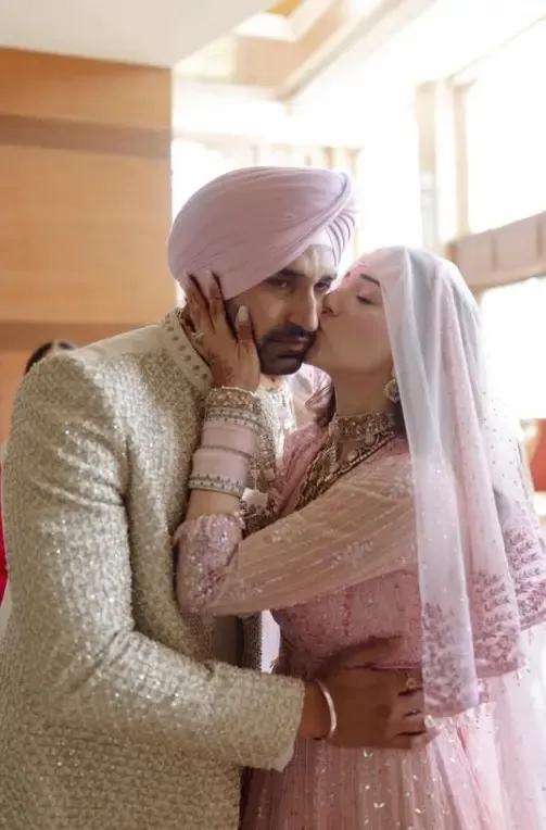 अभिनेत्री मेहरीन पीरजादा की शादी अर्श औलख से, भाई गुरफतेह ने शेयर किया भावुक संदेश