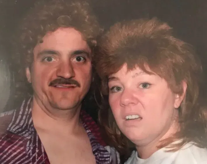 Melissa McCarthy's sweet birthday tribute to Ben Falcone features a perm-and-moustache throwback