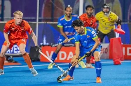 Men's HIL: Kalinga Lancers move to second spot with narrow 2-1 win over Shrachi Bengal Tigers 