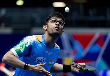 India's men edge Slovakia 3-2 to lead Group 7 at World Team Table Tennis C'ships