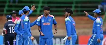 Did Henil Patel's Fifer Lead India to Victory Over the USA in the Men's U19 World Cup?