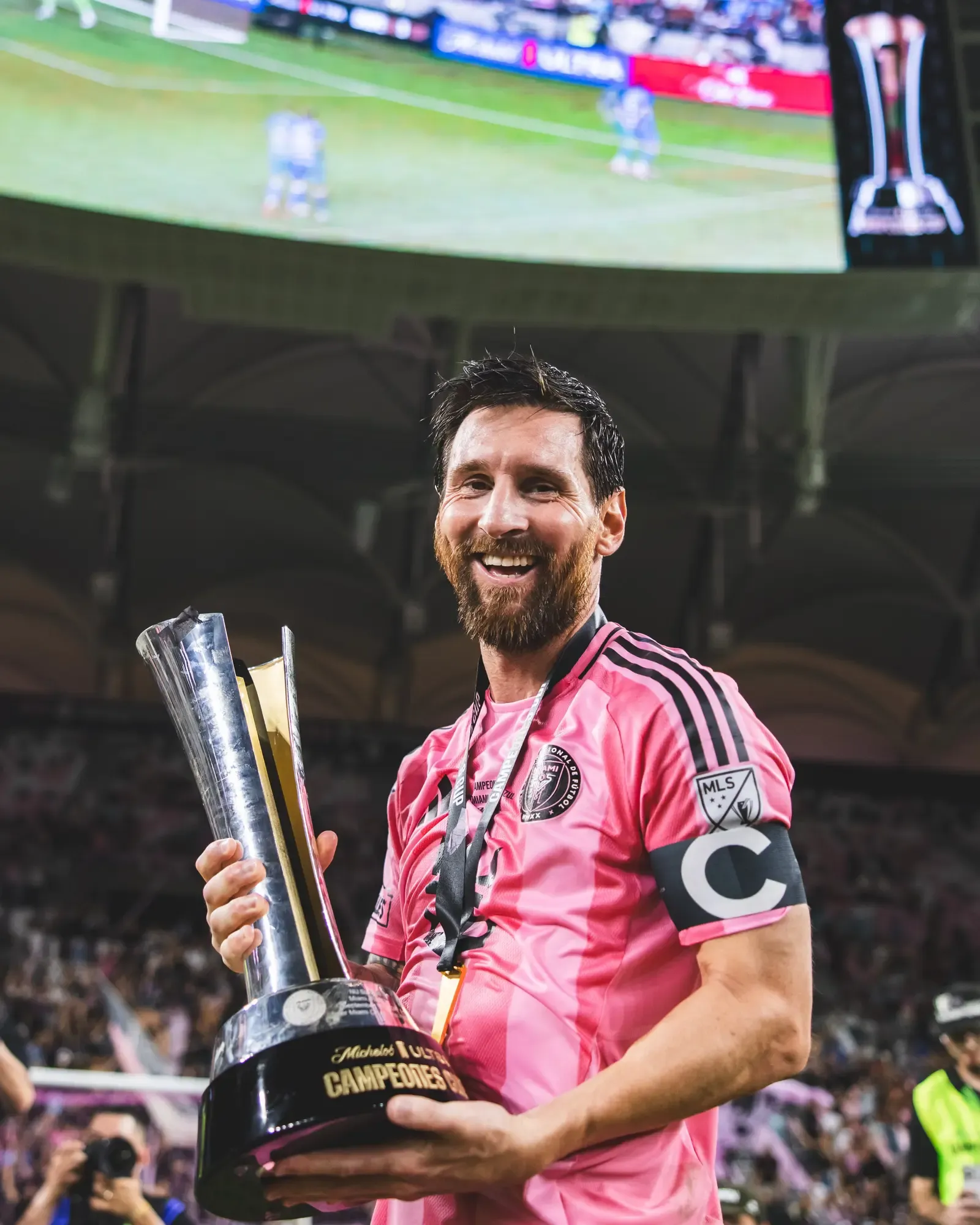 Messi scores record 100th Inter Miami goal in 2-0 Campeones Cup win