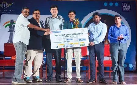 Shriram Mhasane Triumphs in All India Chess Masters Season 3 Finale