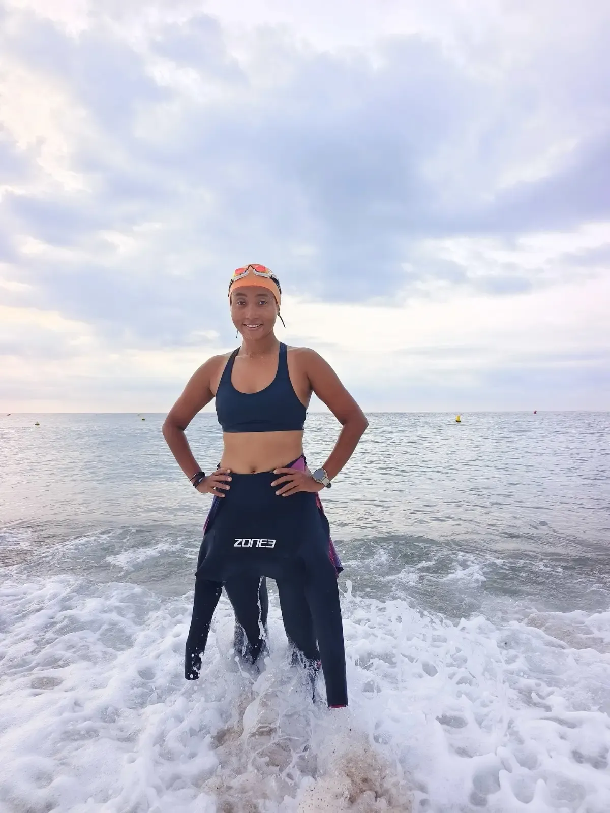 How Did Milind Soman’s Wife Ankita Overcome Her Fears to Complete an Ironman Swim?