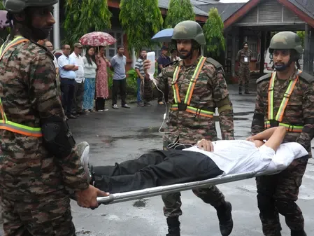 How Did the Military Civil Fusion Conduct a Joint Earthquake Response Exercise in Arunachal Pradesh?