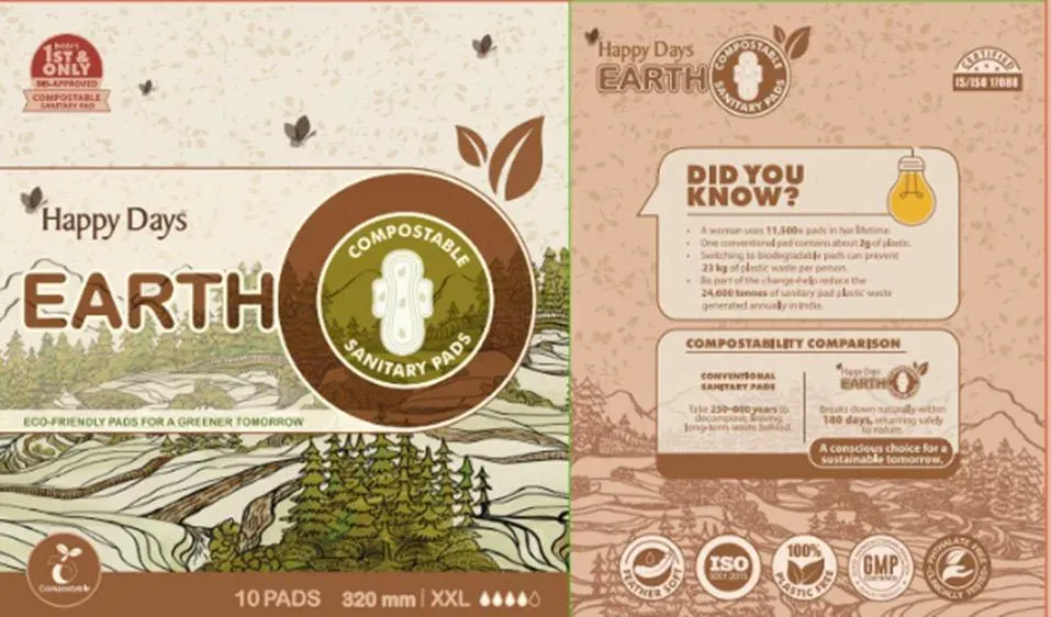 HLL Lifecare launches Happy Days Earth, India's first BIS-certified compostable sanitary napkin