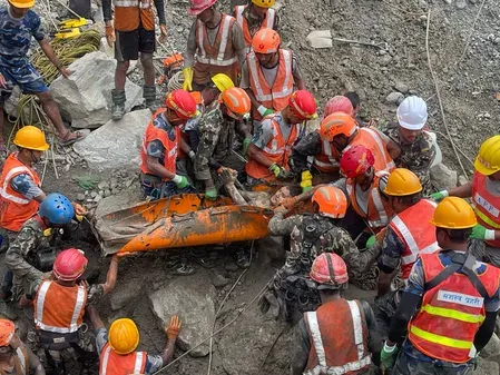Trishuli 3A tunnel rescue: Two workers pulled out alive after 9 days