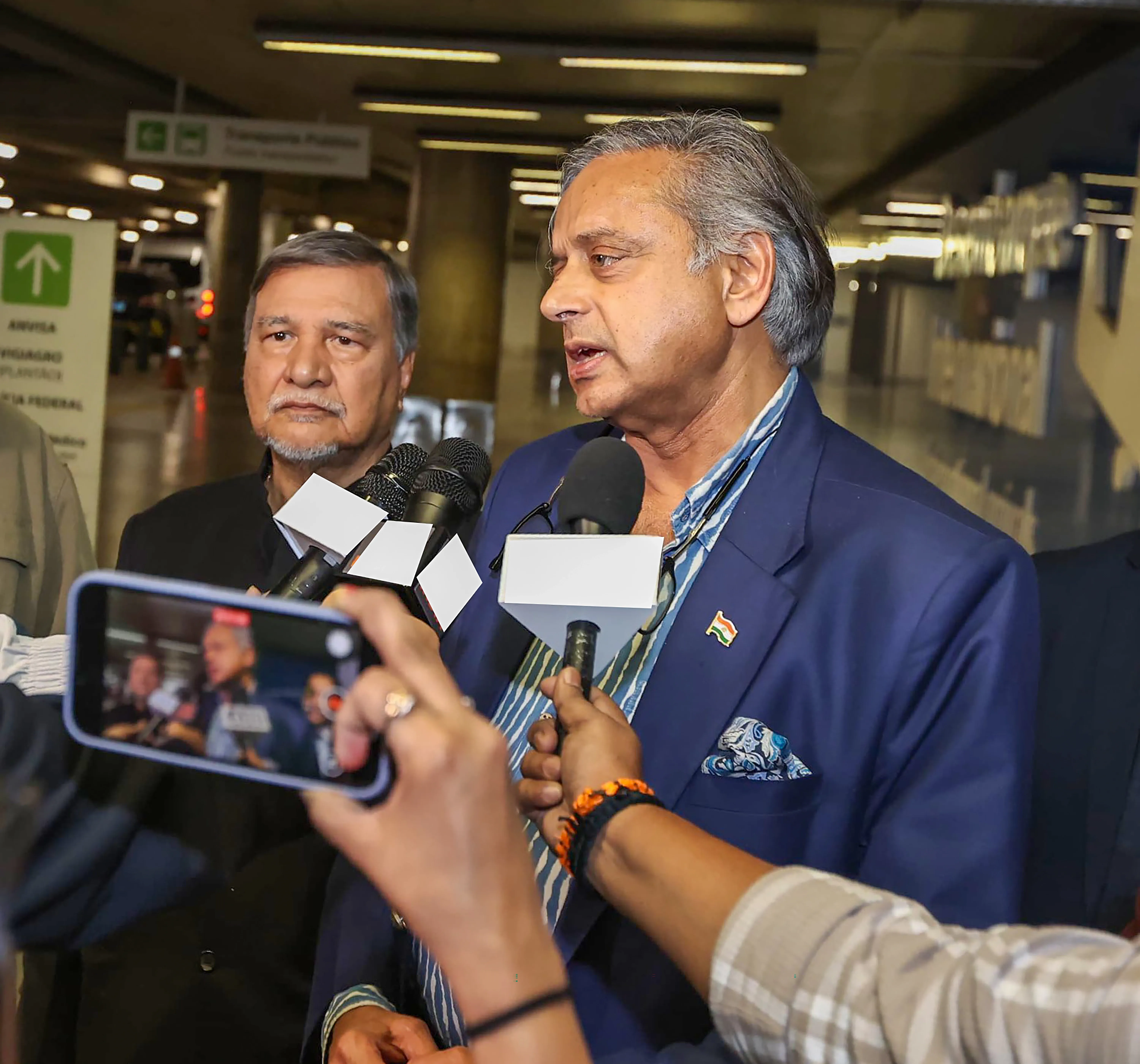 What is Shashi Tharoor's Take on Misinformation in Washington?