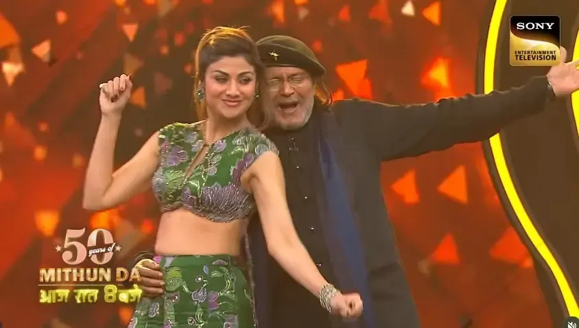 क्या 'सुपर डांसर' ने मिथुन चक्रवर्ती के 5 दशक के सफर का जश्न मनाया? शिल्पा शेट्टी ने 'आई एम ए डिस्को डांसर' पर डांस किया
