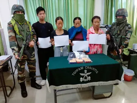 Mizoram drug bust: 3 rackets smashed, heroin worth ₹1.31 cr seized, 6 arrested