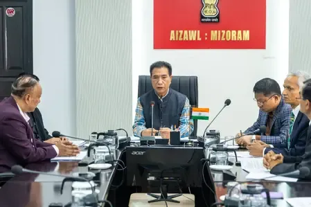 Why did Mizoram CM thank Union Minister Gadkari?
