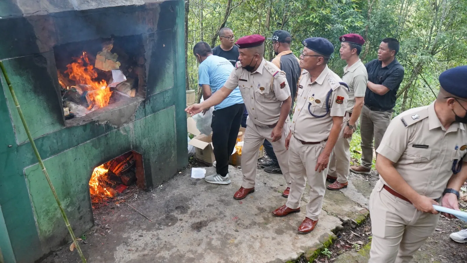 Did Mizoram Burn Drugs Worth Rs 117.03 Crore in Champhai?
