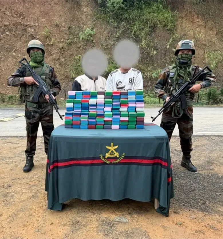 Assam Rifles seize ₹5.07 crore heroin in Mizoram, 2 Myanmar nationals held