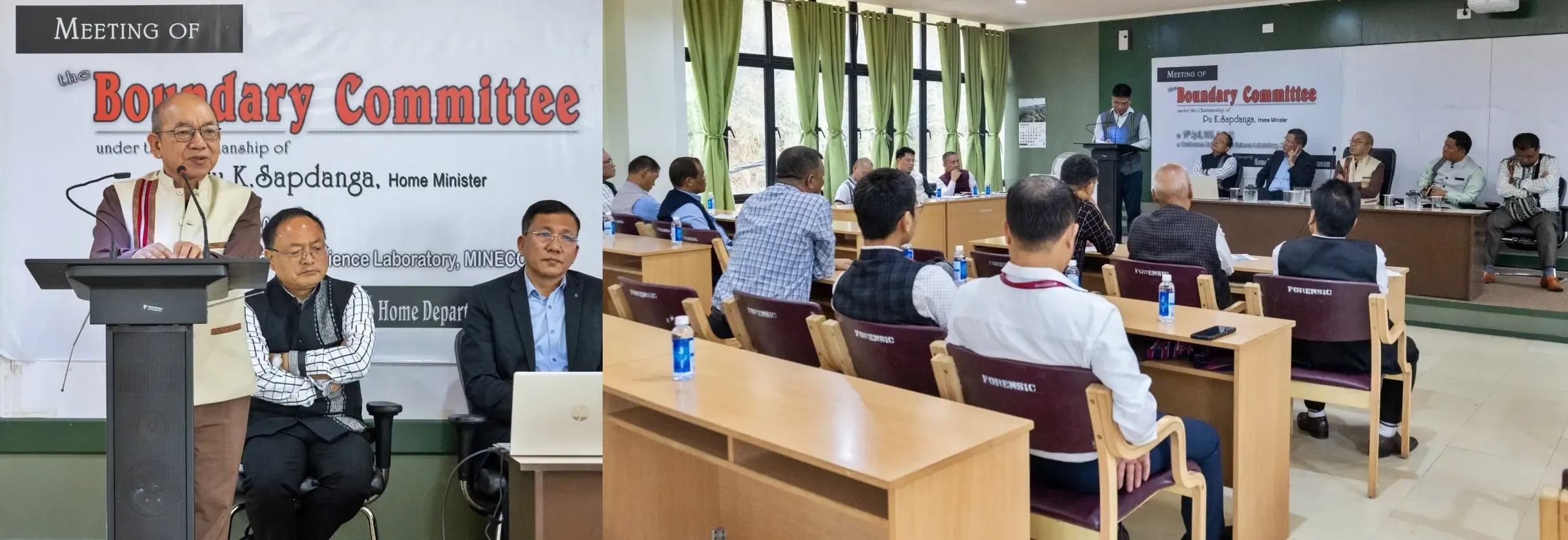 Mizoram Home Minister Conducts Boundary Committee Meeting Prior to Assam Talks