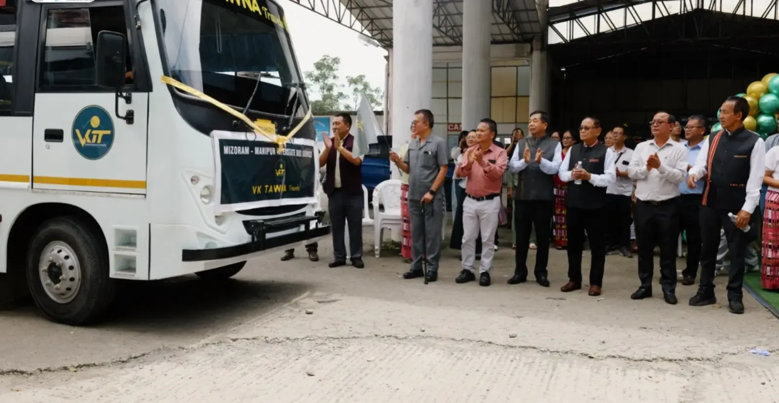 Mizoram-Manipur bus service resumes after 2-year ethnic conflict disruption