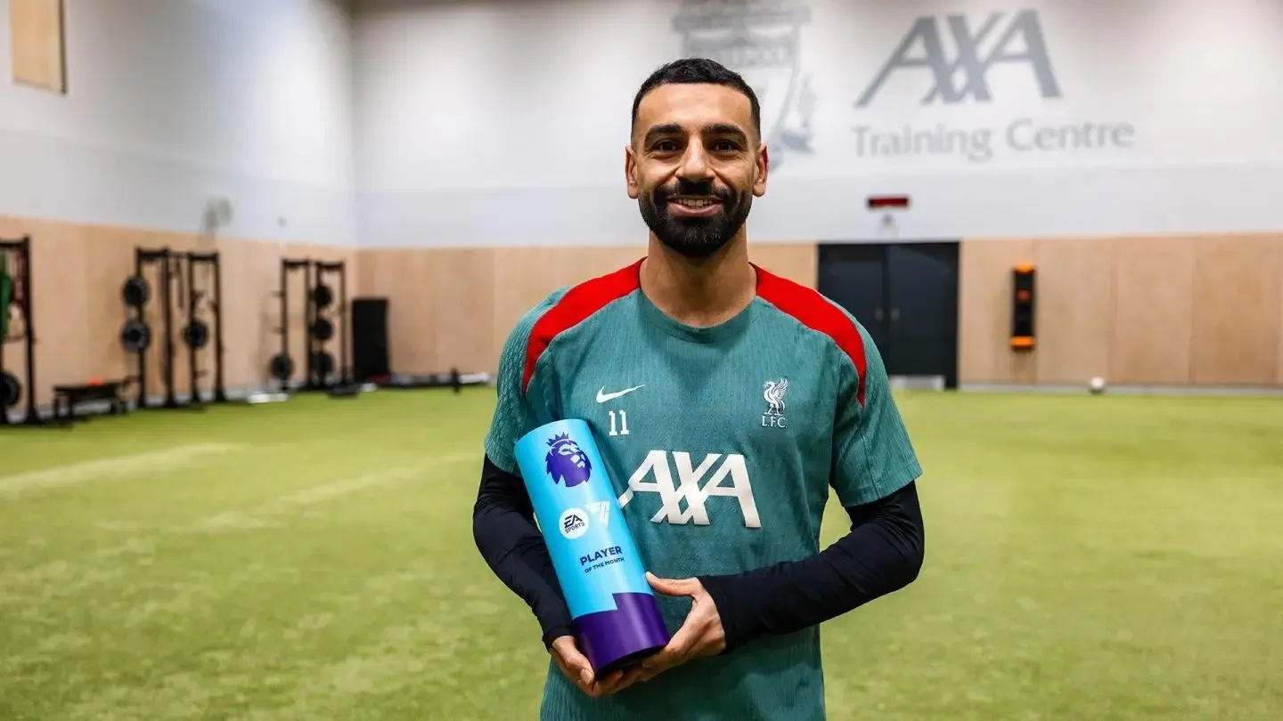 Mohamed Salah Recognized as Premier League Player of the Month for November