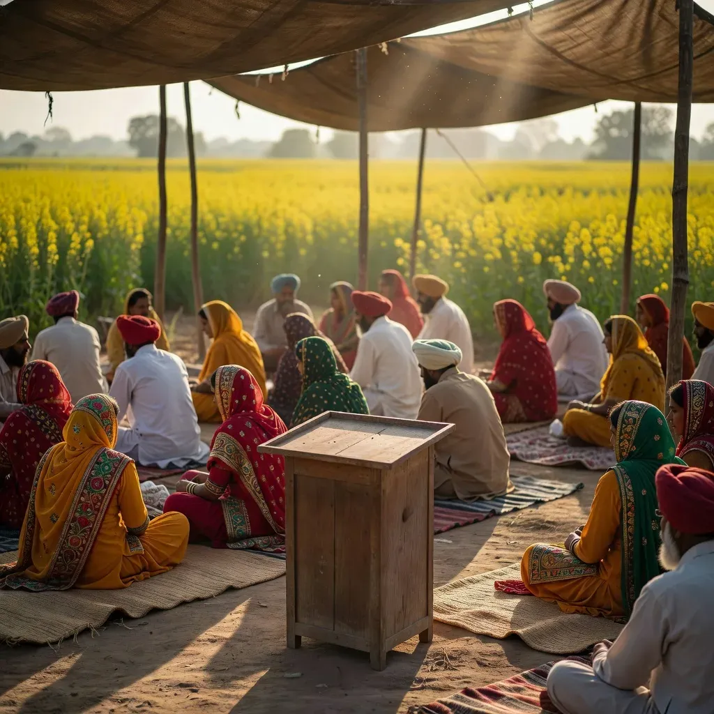 CM Bhagwant Mann Goes Live from Village Mauran in Sunam