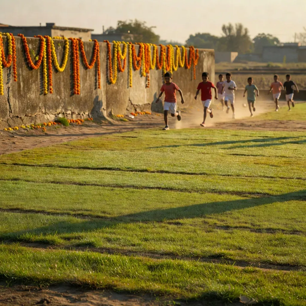 CM Bhagwant Mann inaugurates sports ground in Sunam's Mauda village