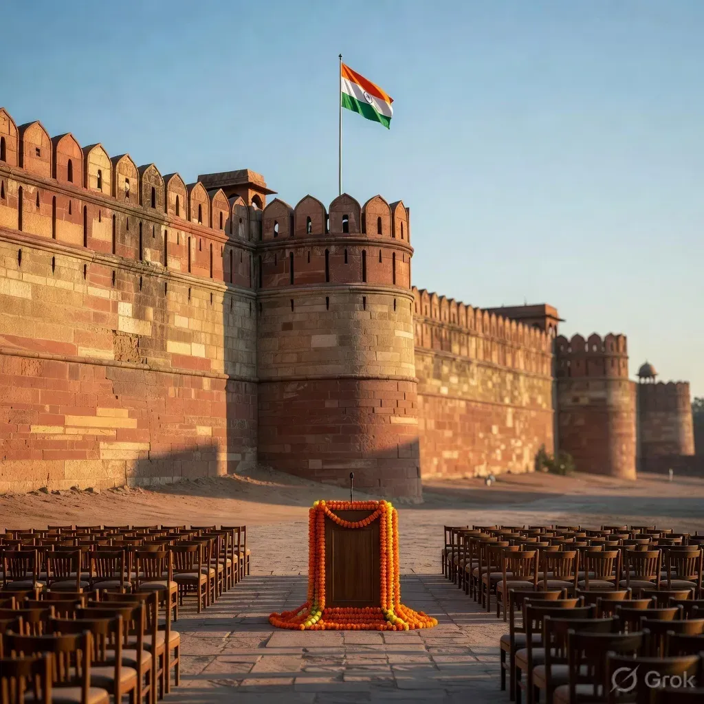 CM Bhajanlal Shares Live Link of PM Modi's 80th Independence Day Address