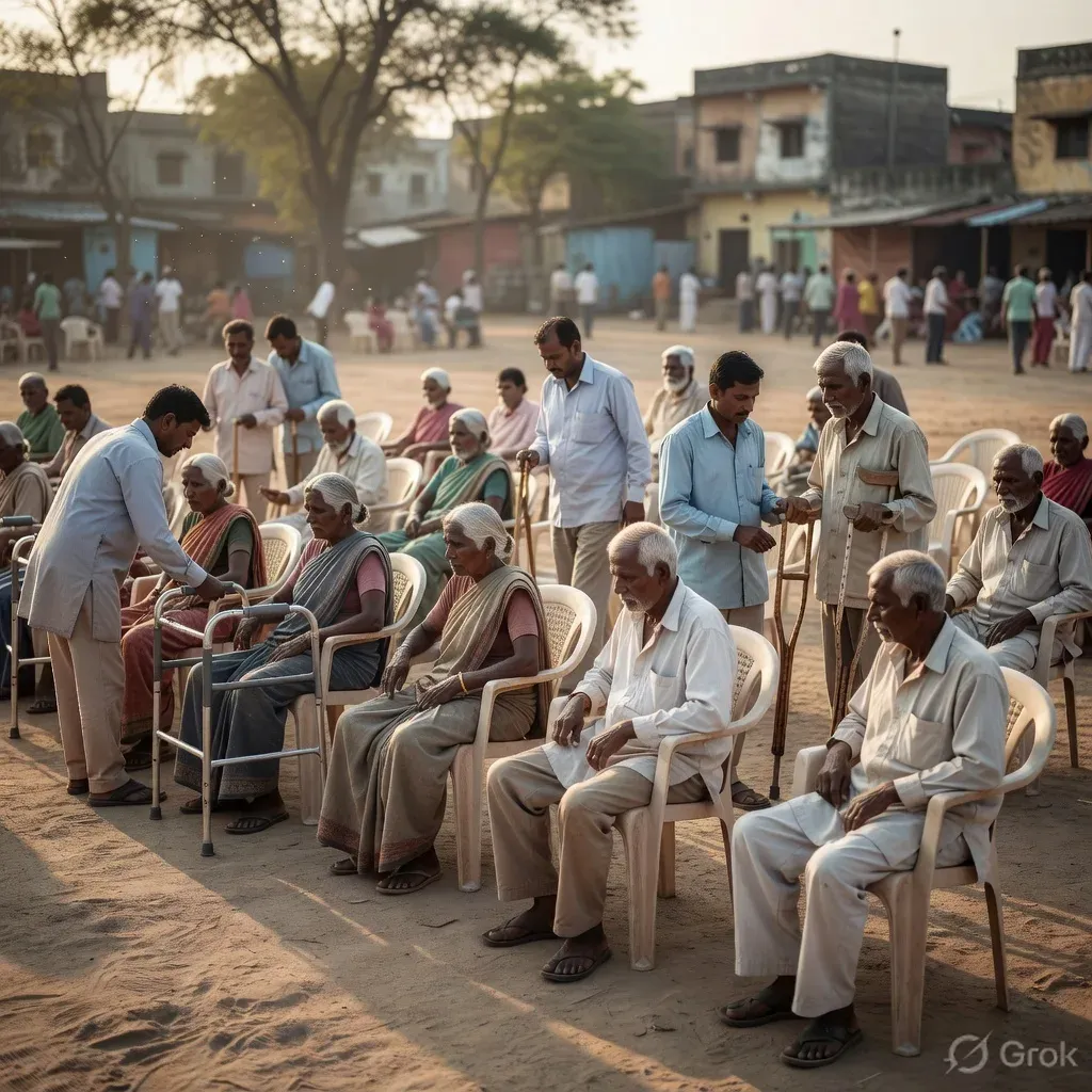 CM Bhupendra Patel backs free aid camp for Navsari's disabled and elderly