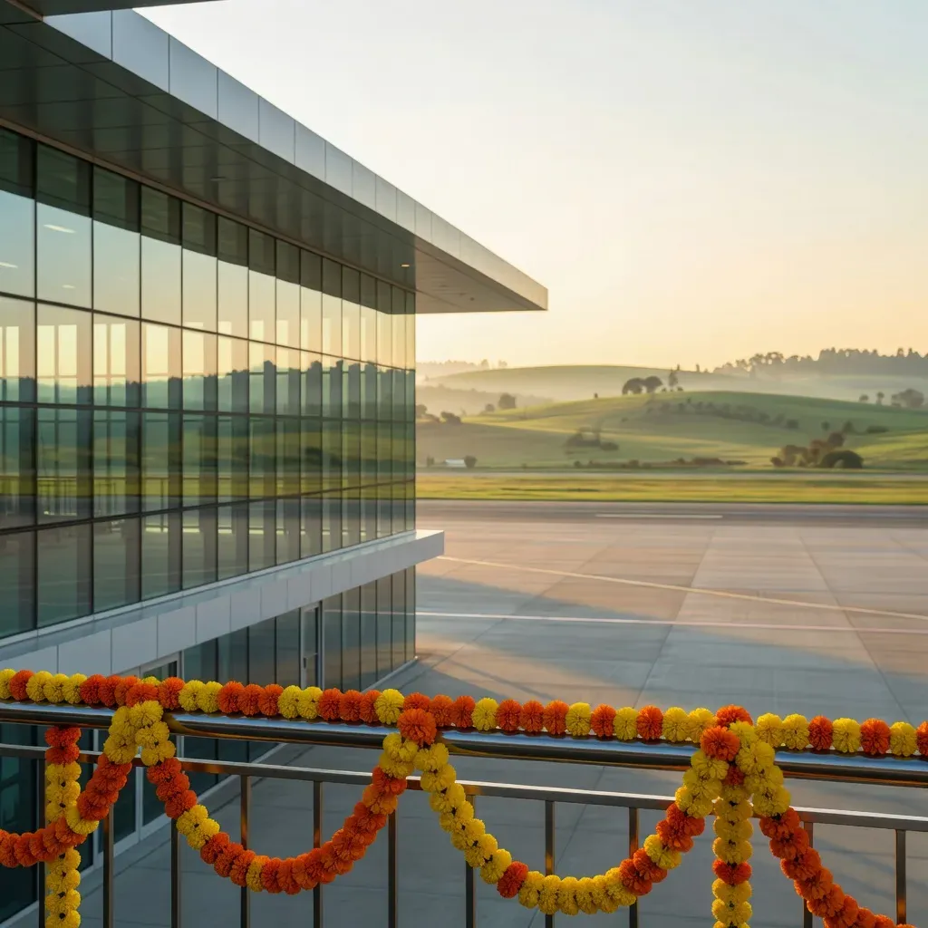 CM Chandrababu Directs Grand Inauguration of Bhogapuram Airport