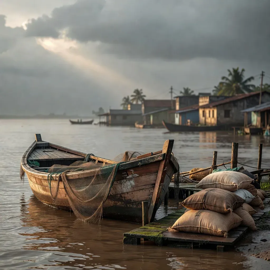 CM Chandrababu orders free rice for AP fishermen hit by floods