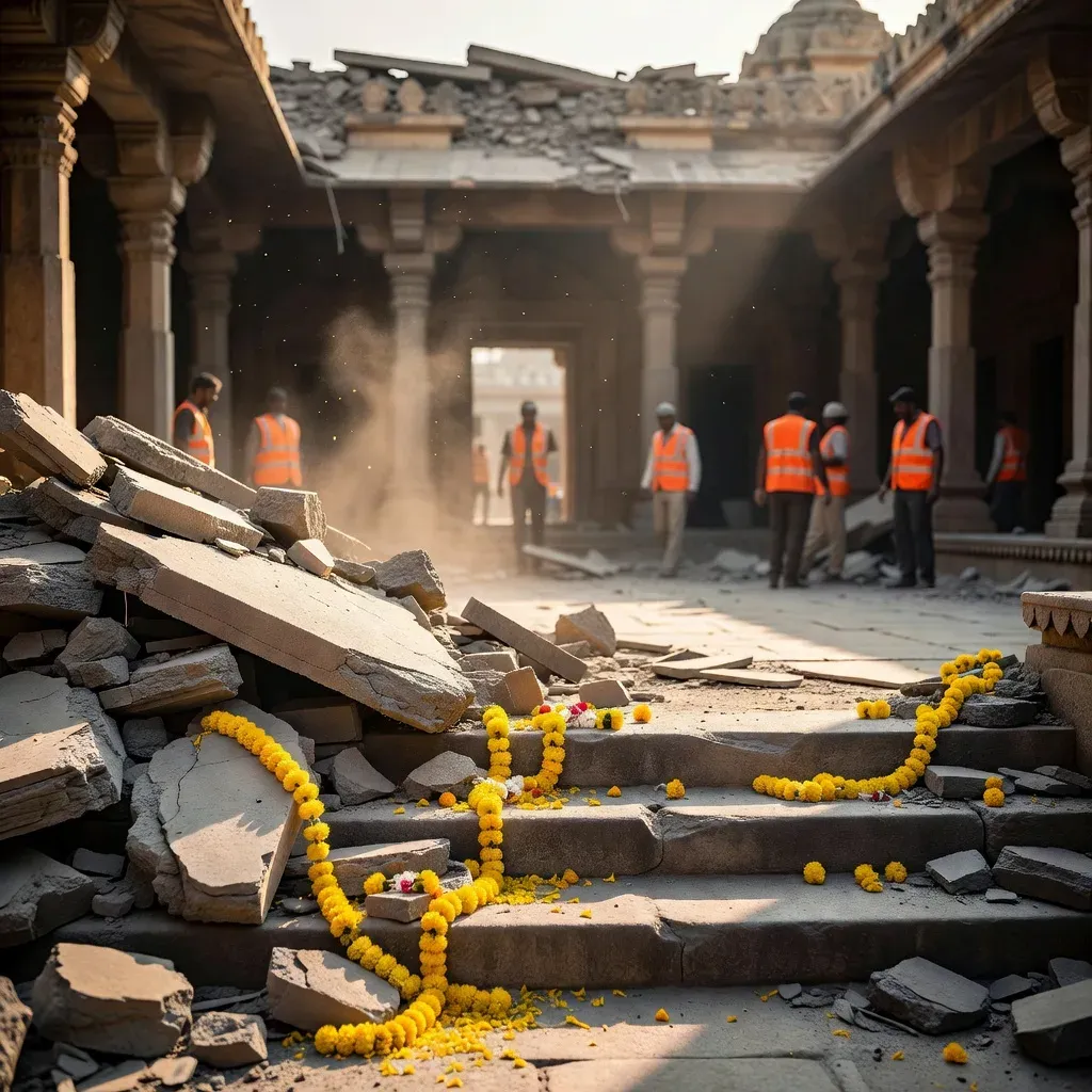 CM Dhami condoles Parbhani Maruti Temple roof collapse