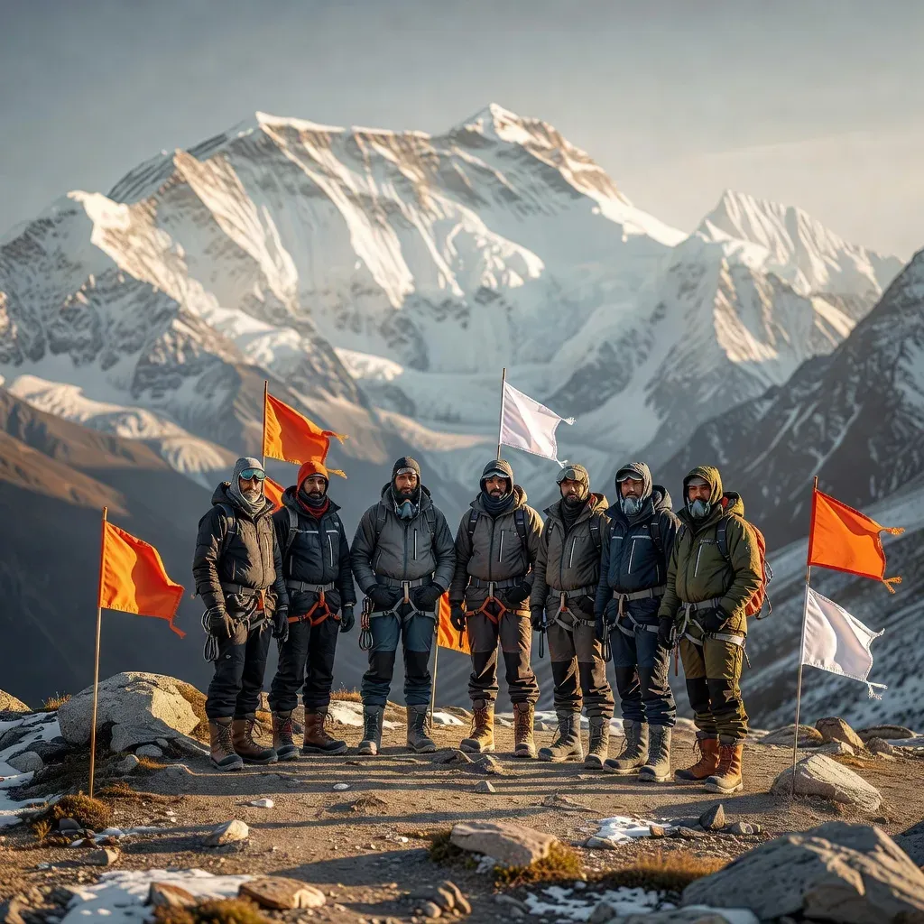 CM Dhami Flags In Historic Mount Mukut East Expedition