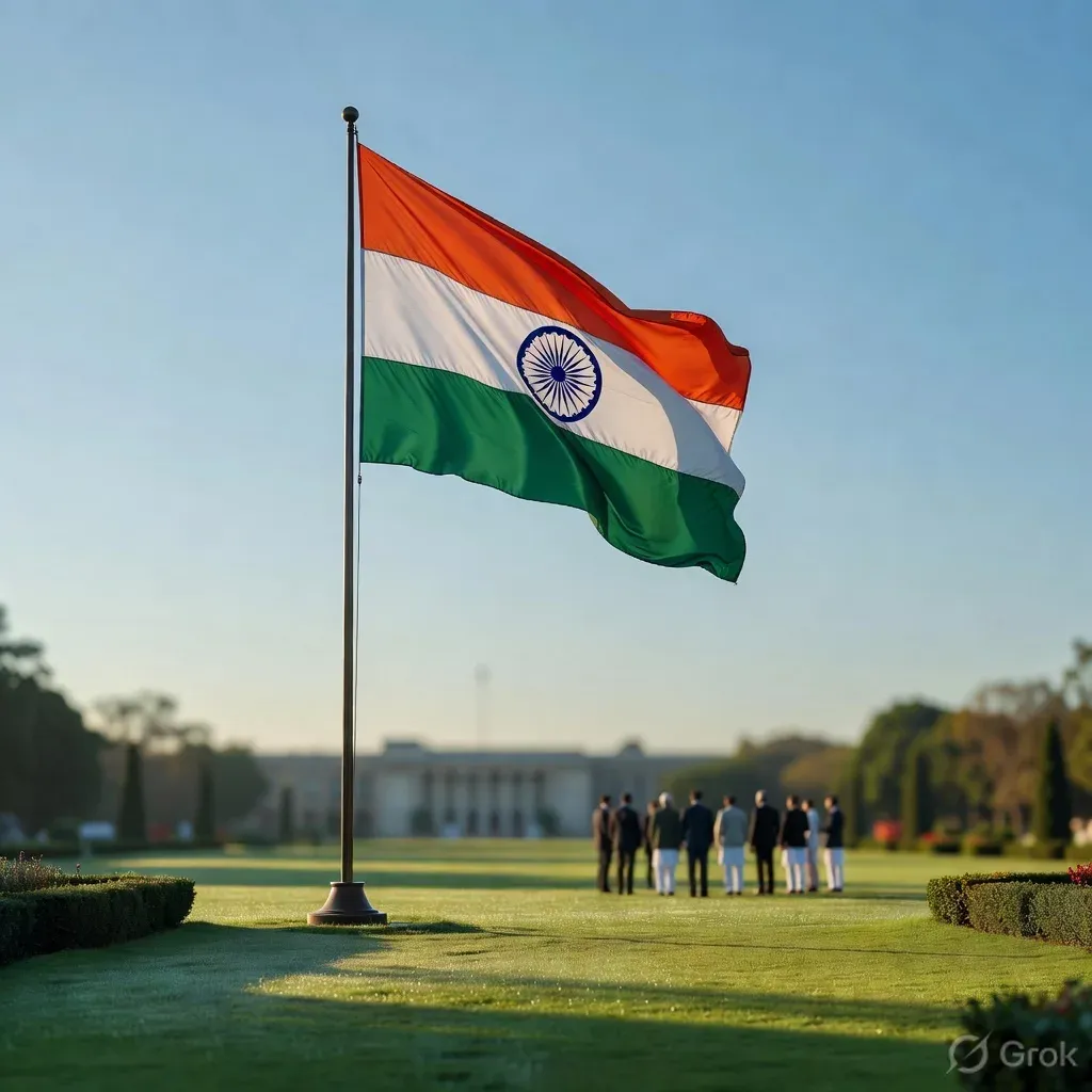 CM Dhami hoists flag at Dehradun residence on Independence Day