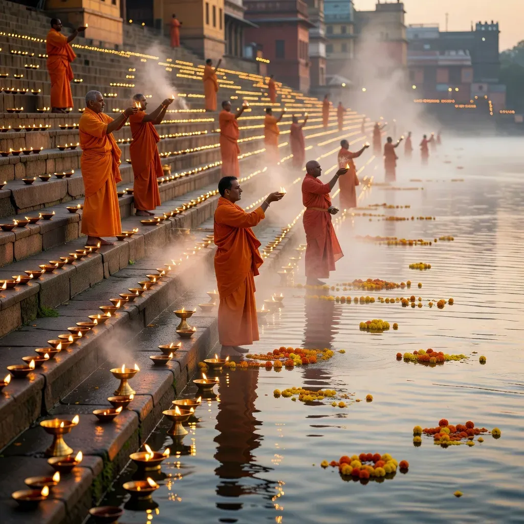 CM Dhami leads Ganga Puja at Har Ki Paidi for Modi's 25 years in public service