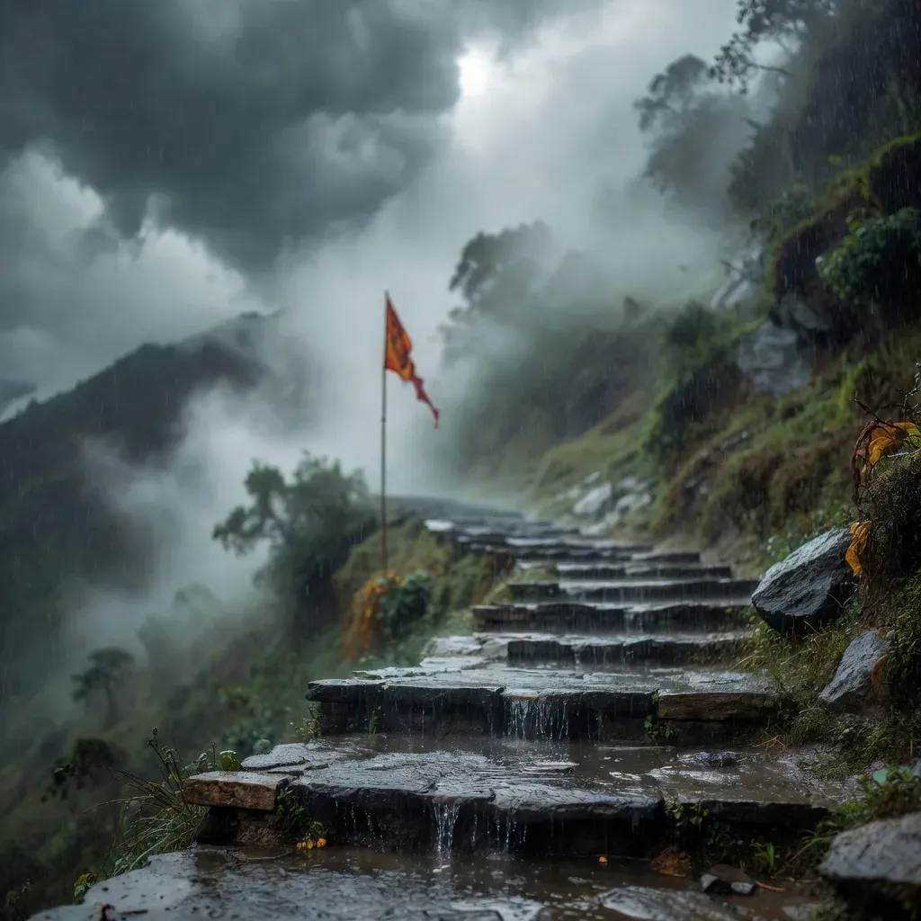 CM Dhami Suspends Char Dham Yatra Amid Heavy Rain, Landslides
