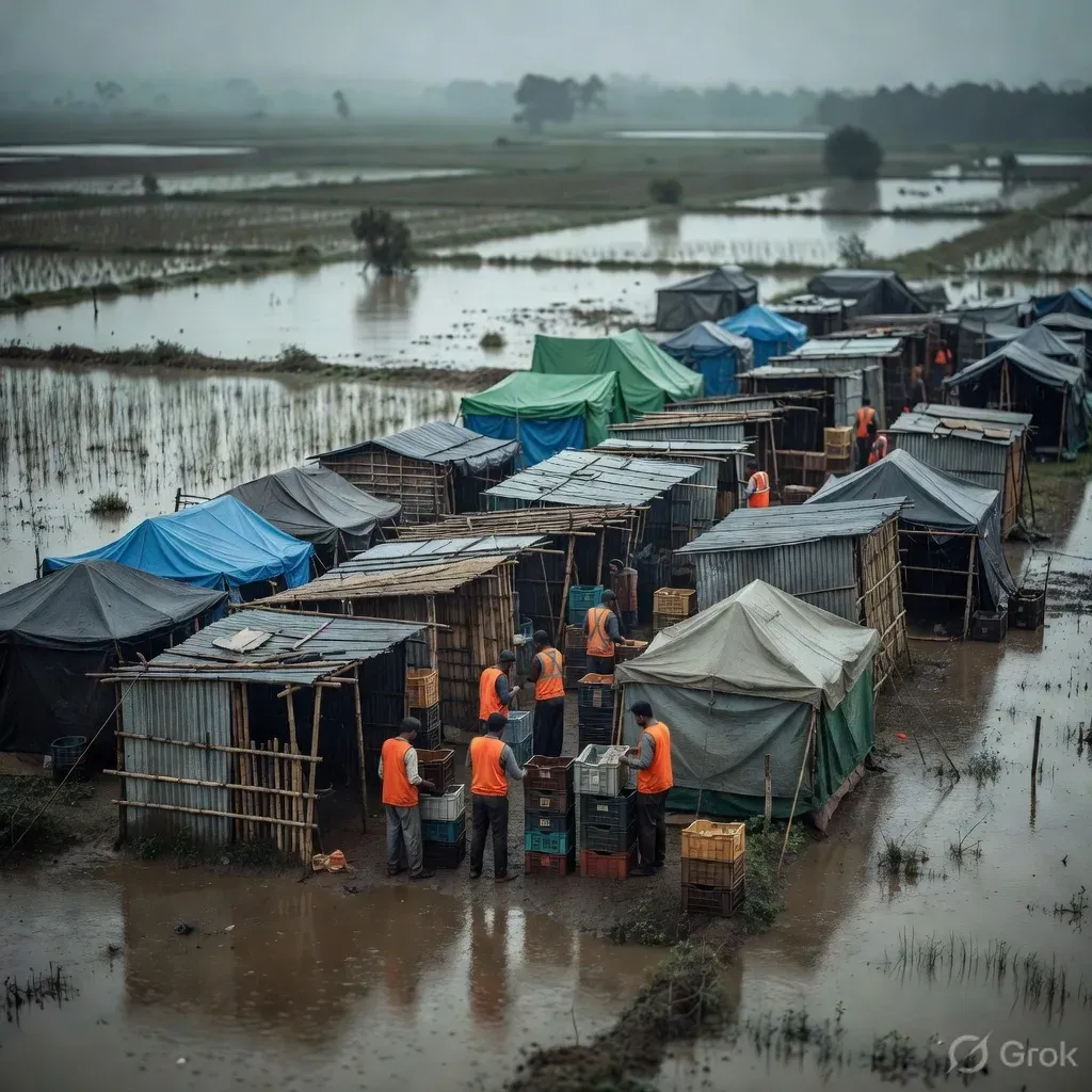 CM Himanta: 1,900+ Relief Centres Active as Assam Floods Rage