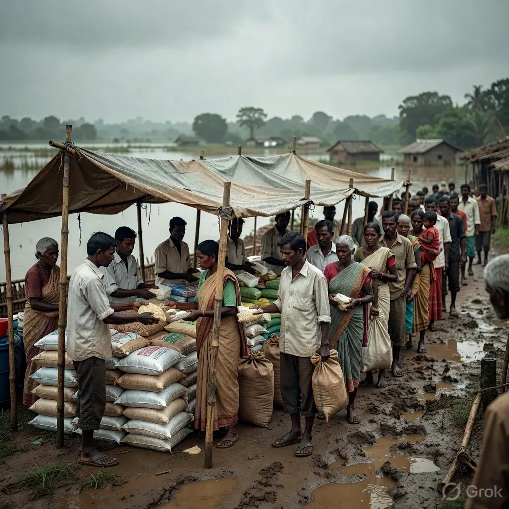 CM Himanta: 2,000+ Relief Centres Active Amid Assam Floods