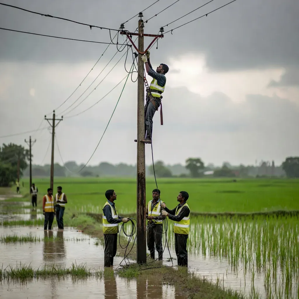 CM Himanta: Sivasagar Power Restoration 80% Complete as Floods Recede
