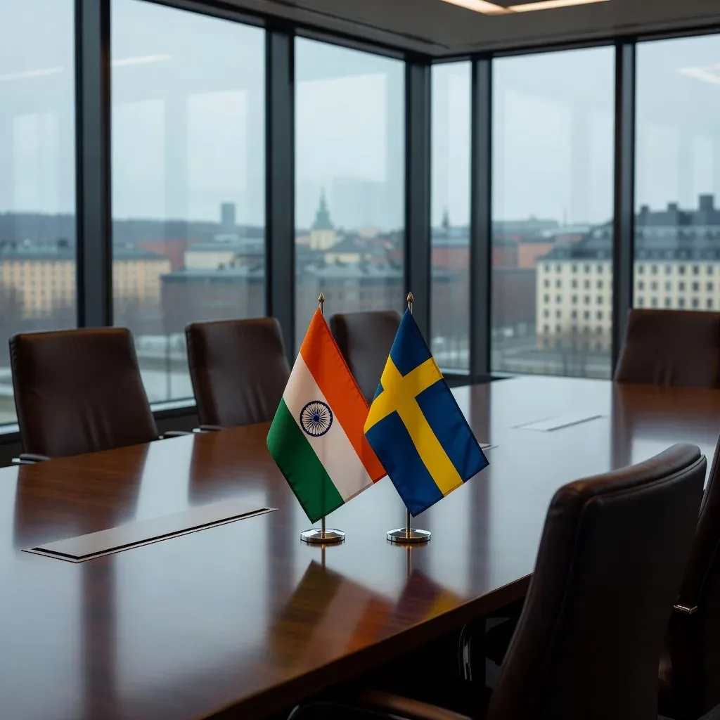CM Nayab Saini heads to Sweden in Haryana FDI push